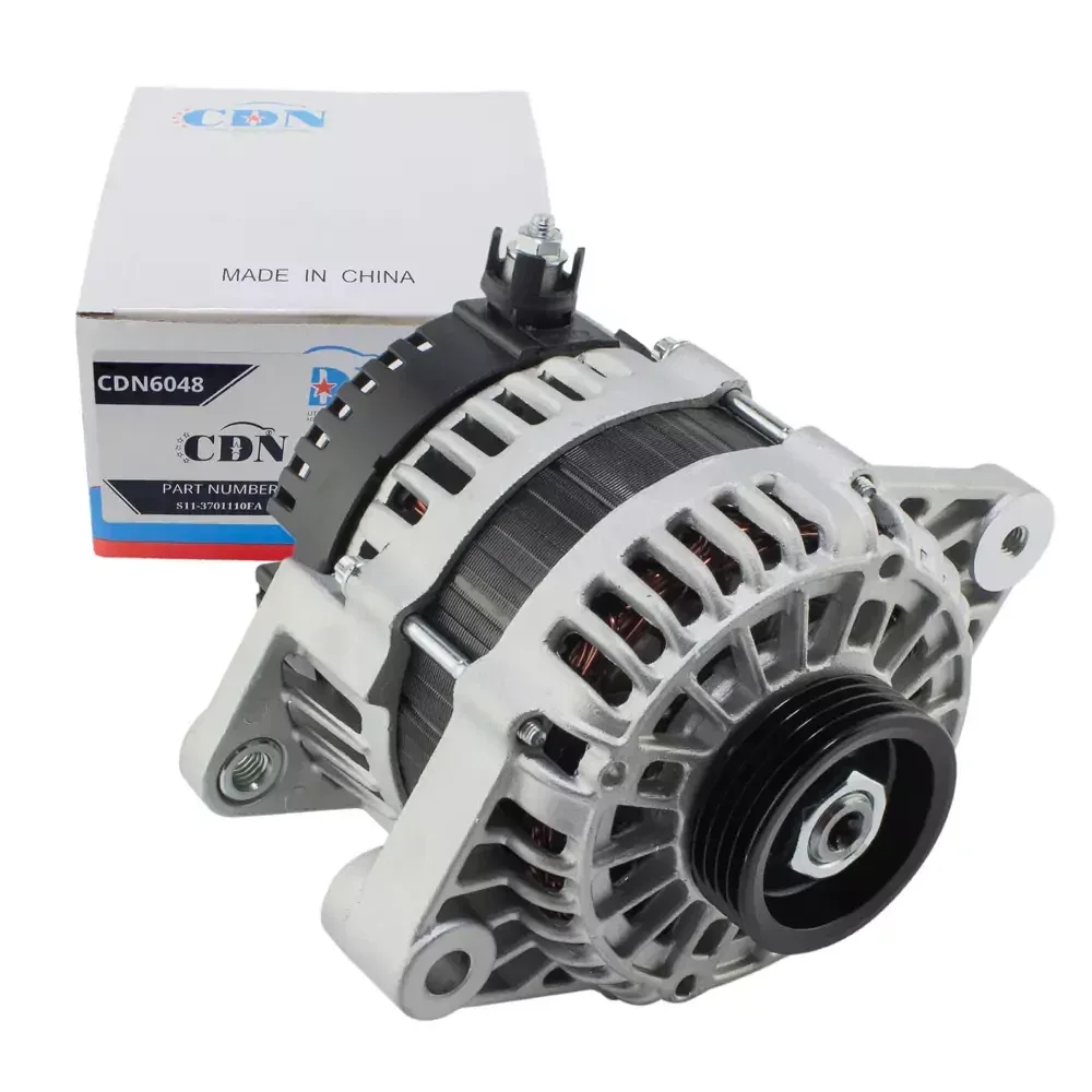 Генератор Chery QQ/Kimo/Jaggi/Beat 75А (2 контакти) Чері К'ю-К'ю Chery QQ CDN S11-3701110FA