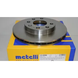 Диск гальмівний передній (комплект 2 шт) Ланос 1,5 Нексія Metelli 90124145