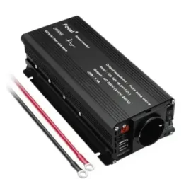 Інвертор 12V-220 FOVAL 2600W перетворювач напруги 12V-220V Чиста Синусоїда 2600 Вт