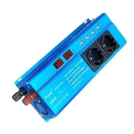 Інвертор 12V-220 FOVAL 3000W чиста синусоїда